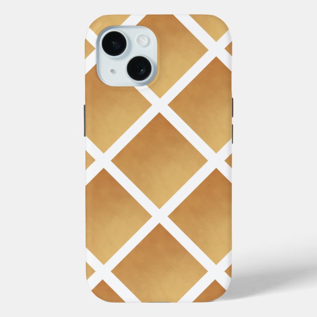 Woven Shades of Brown  Case-Mate iPhone Case (Back)