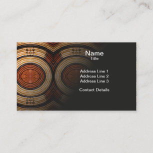 Woven Trivet Pattern Business Card