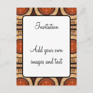 Woven Trivet Pattern Invitation