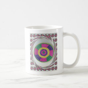 Woven Whirl Art Print Coffee Mug