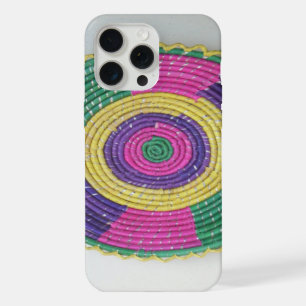 Woven Whirl Art Print iPhone 15 Pro Max Case