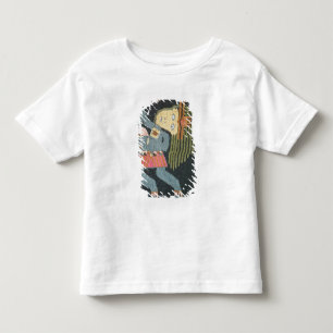 Woven wool dancer with baton, Paracas tribe Toddler T-Shirt