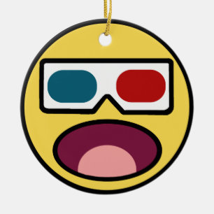 Wow! 3D Ceramic Ornament