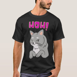 Wow Cat Kitten – Cute & Playful Cat T-Shirt