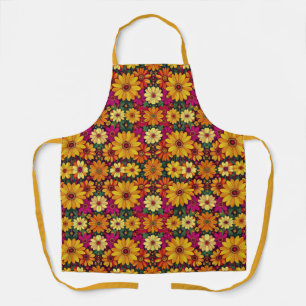 Wow! Colourful and Bright floral pattern. Apron