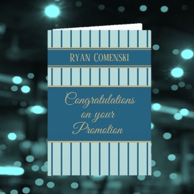 Wow! Custom Congrats on job promotion card (Creator Uploaded)