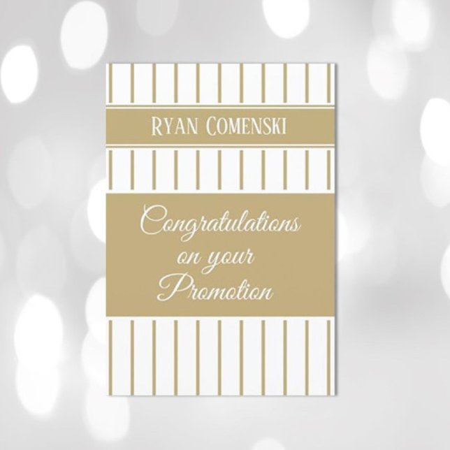 Wow! Custom Congrats on job promotion card (Creator Uploaded)