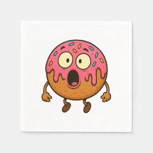 Wow Doughnut Napkin