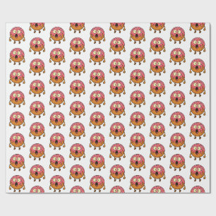 Wow Doughnuts Wrapping Paper