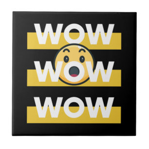 wow free day Classic Ceramic Tile