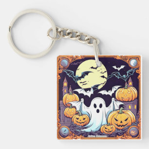 Wow Halloween Thrill Key Ring