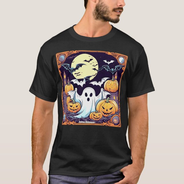 Wow Halloween Thrill T-Shirt (Front)