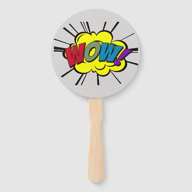 WOW! HAND FAN (Front)