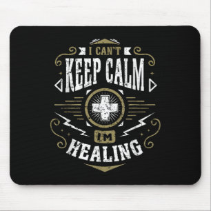 Wow Healer I Can't Keep Calm I'm Gaming  Mouse Pad