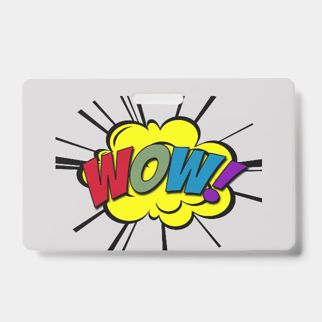 WOW! ID BADGE (Front)
