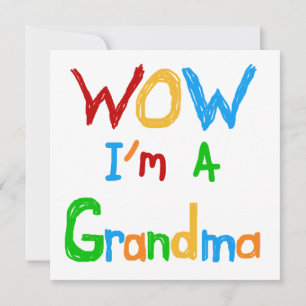 WOW I'm a Grandma T-shirts and Gifts