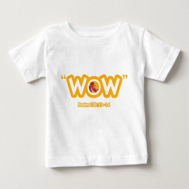 "WOW" Infant T-shirt (Front)