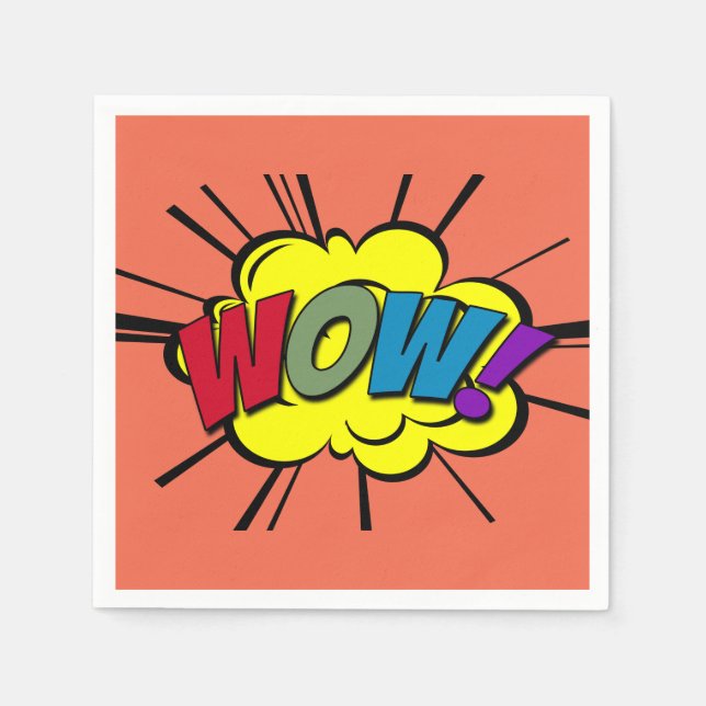 WOW! NAPKIN (Front)