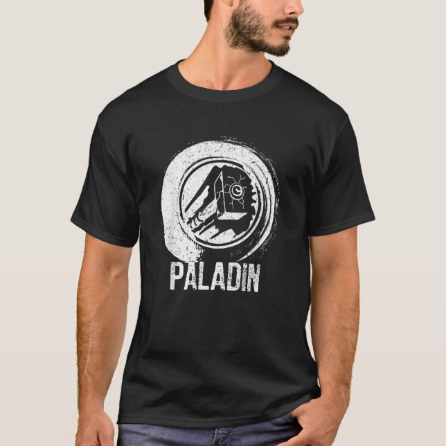 Wow Paladin Gamer T-Shirt (Front)
