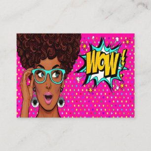 WOW Pop Art Business Card