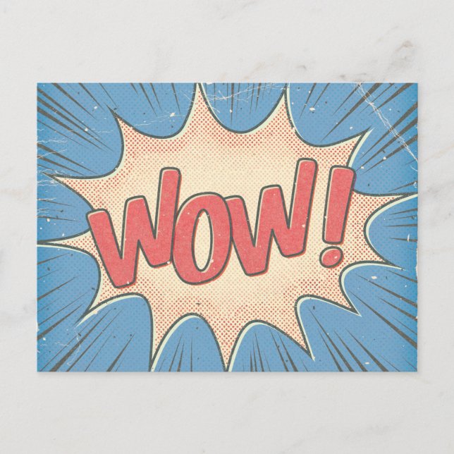 Wow! Postcard (Front)