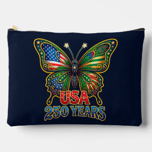 WOW! Wings of Freedom Butterfly USA 250 Years Accessory Pouch