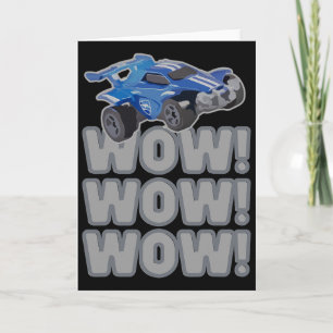Wow! Wow! Wow! Rocket Soccer Game Card