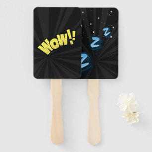 wow zzzz hand fan