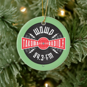 WOWD Bangham Logo Ceramic Ornament