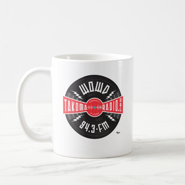 WOWD Bangham Logo Coffee Mug (Left)