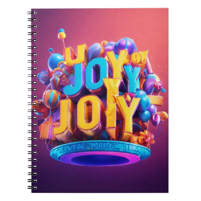 WowHow T-Shirt Design - Modern Typography for a Dy Notebook (Front)