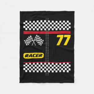 Wowsome! Racing Shirt - Black, Adult, Uni, Short S Fleece Blanket