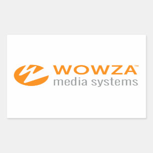 Wowza Rectangular Sticker
