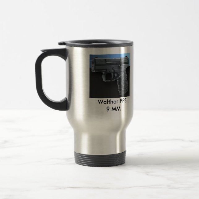 wp_walther-pps_3, Walther PPS 9 MM Travel Mug (Left)