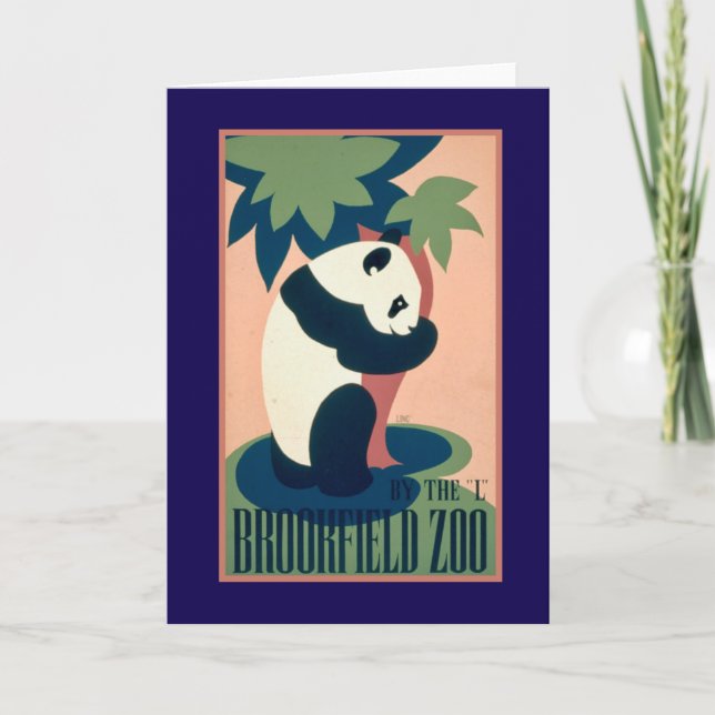 WPA Art Panda Card (Front)