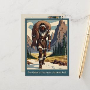 WPA Gates of the Arctic postcard