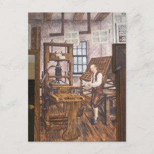 WPA Murals 6 ~ postcard