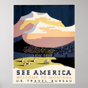 WPA Poster for Travel
