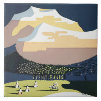 WPA Vintage Travel Poster Montana See America