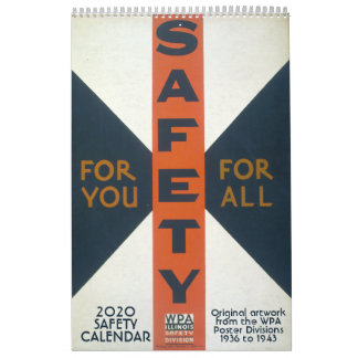 WPA Works Progress Administration Calendar