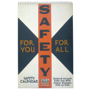 WPA Works Progress Administration Calendar