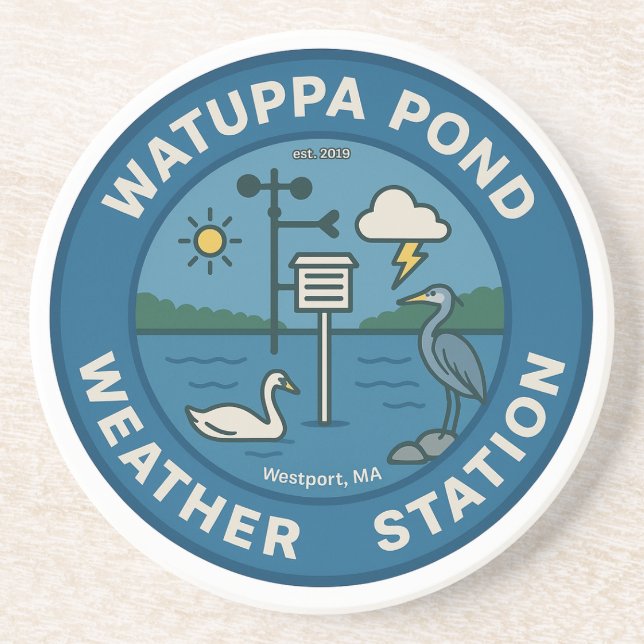 WPWS drink coaster (Front)
