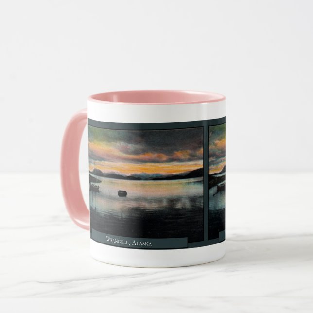 Wrangell Bay Alaska Coffee Mug (Front Left)