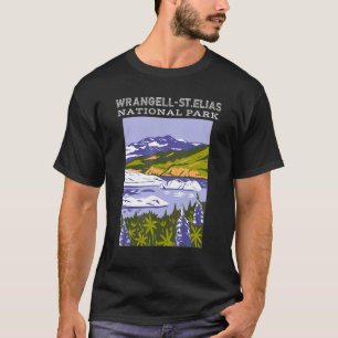 Wrangell St Elias National Park Alaska Camping H T-Shirt