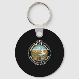 Wrangell-st elias national park alaska outdoor key ring