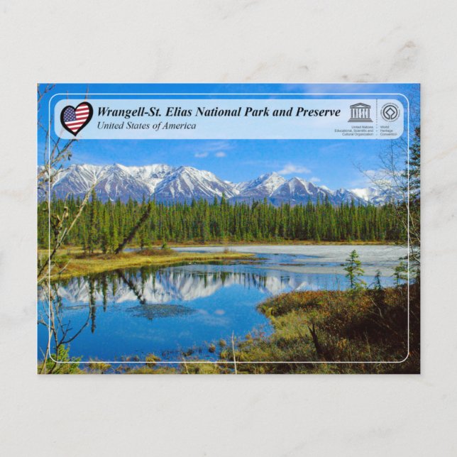 Wrangell-St. Elias National Park and Preserve Postcard (Front)
