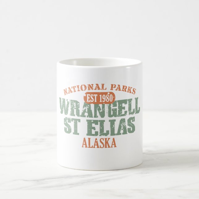 Wrangell St Elias National Park Coffee Mug (Center)