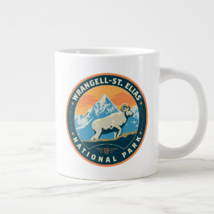 Wrangell-St Elias National Park Large Coffee Mug