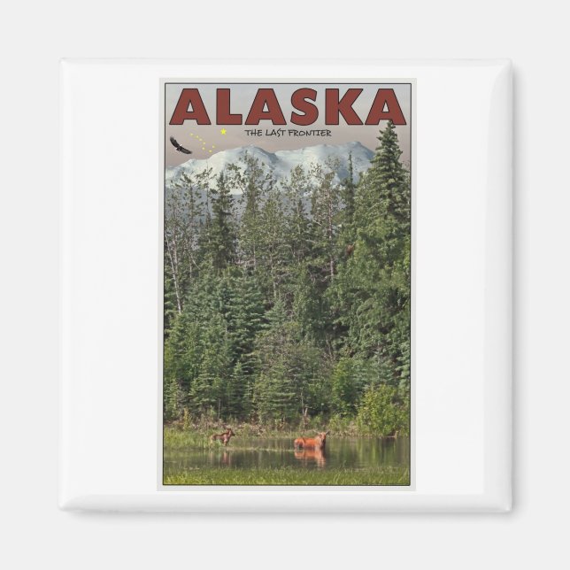 Wrangell-St Elias - The Last Frontier Magnet (Front)