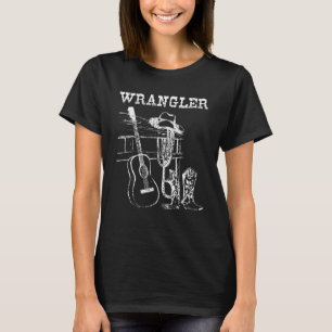 Wrangler Guitar Music Outlaw 90s  Legends Live For T-Shirt